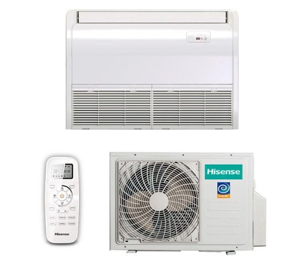 Напольно-потолочная сплит-система Hisense Heavy Inverter AVT-24UR4RB8/AUW-24U4RJ7 WI-FI