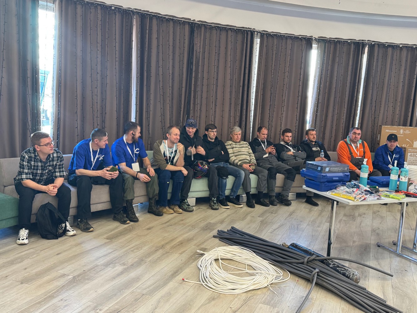 Соревнования по монтажу