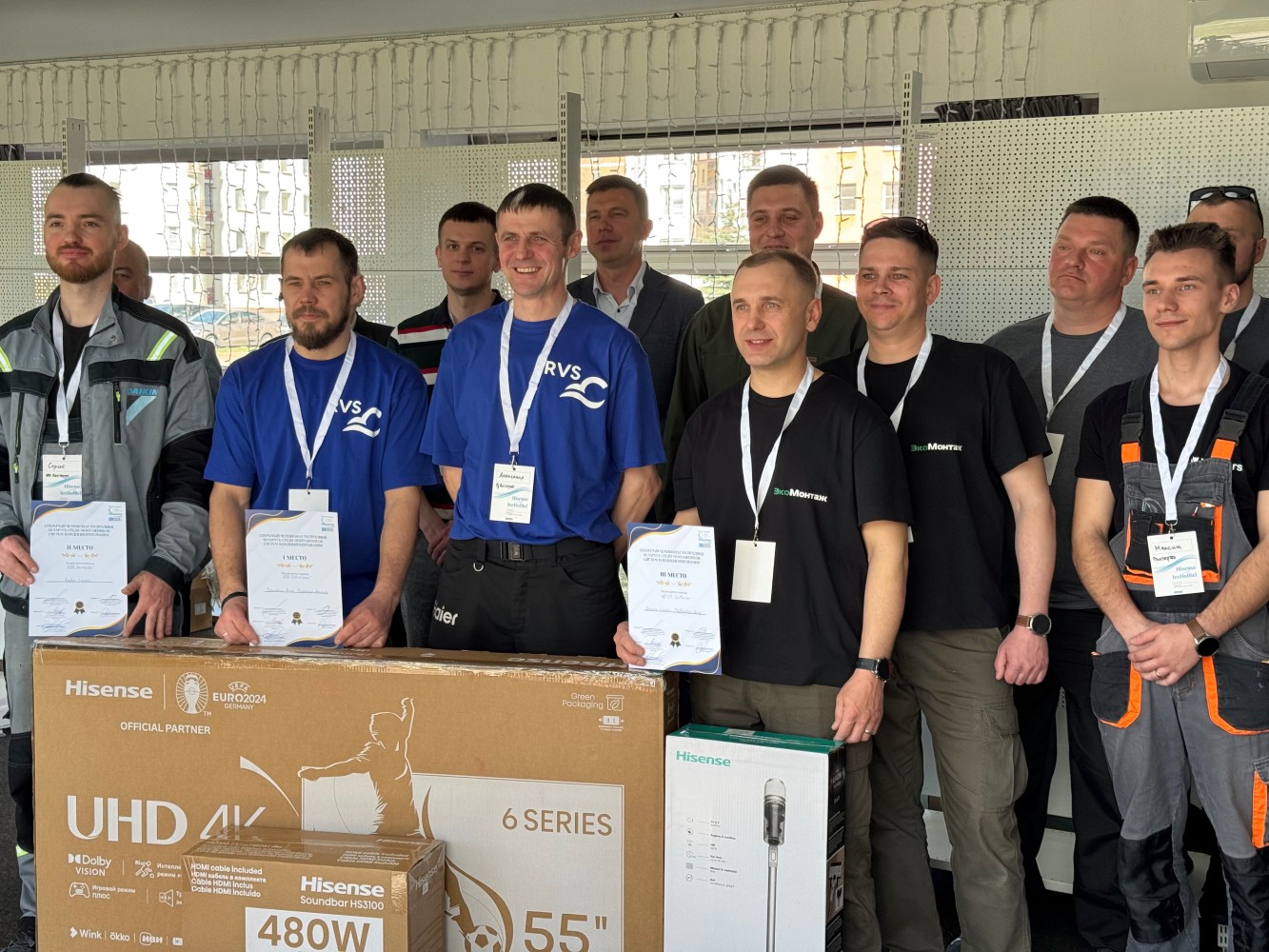 Соревнования по монтажу